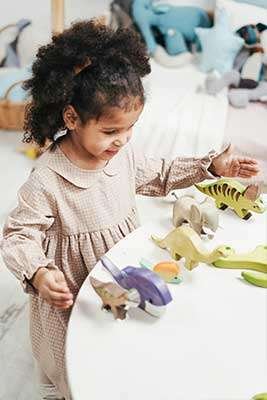 Let children use their creativity and imagination when solving problems