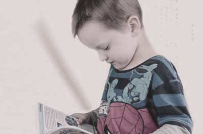 kid reading