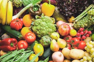 fruits and vegetables