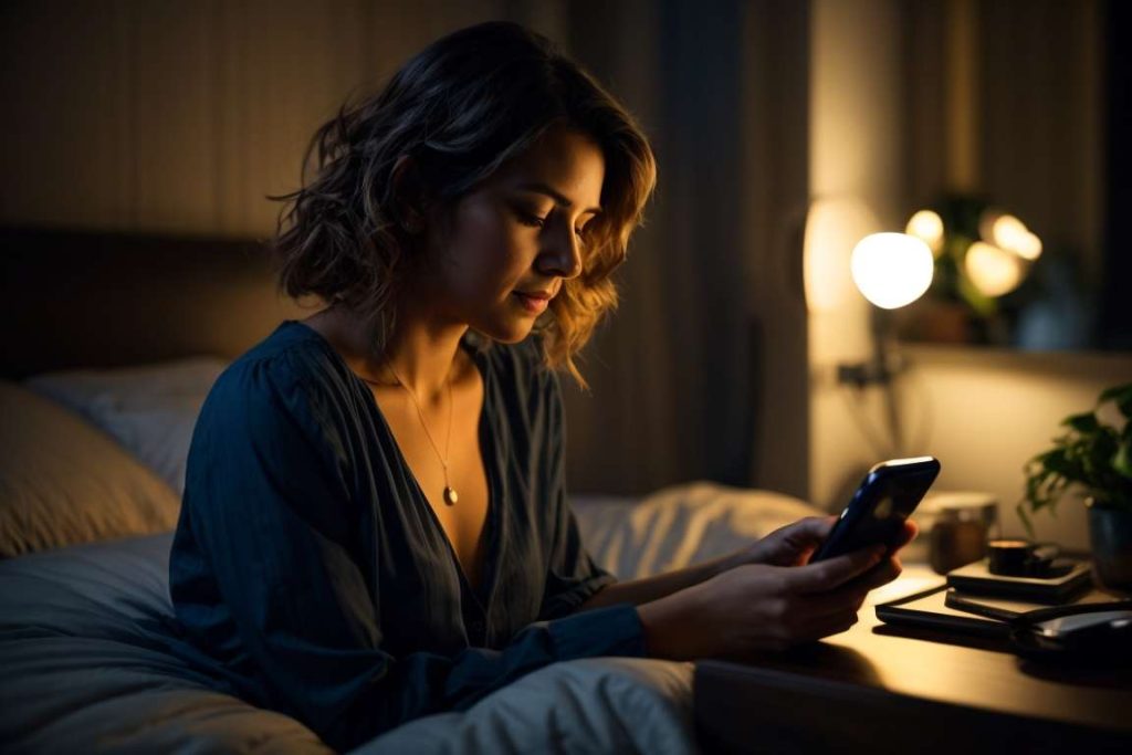 Notifications or Night Talks Setting Phone Boundaries in Bed